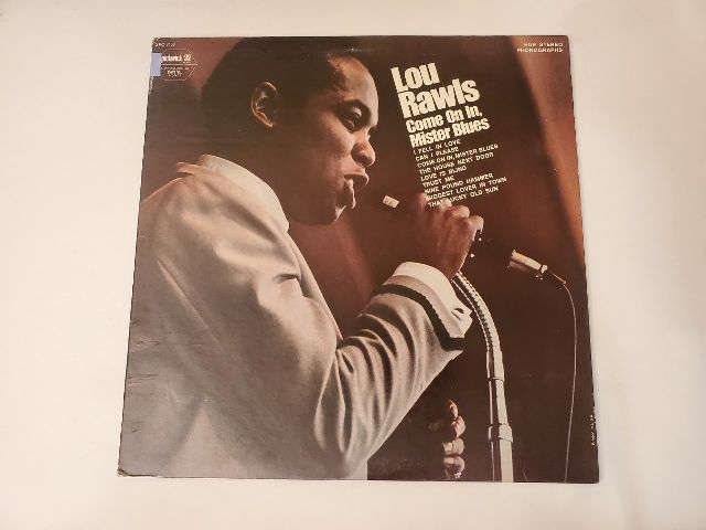 Lou Rawls Come On In, Mister Blues vinyl record