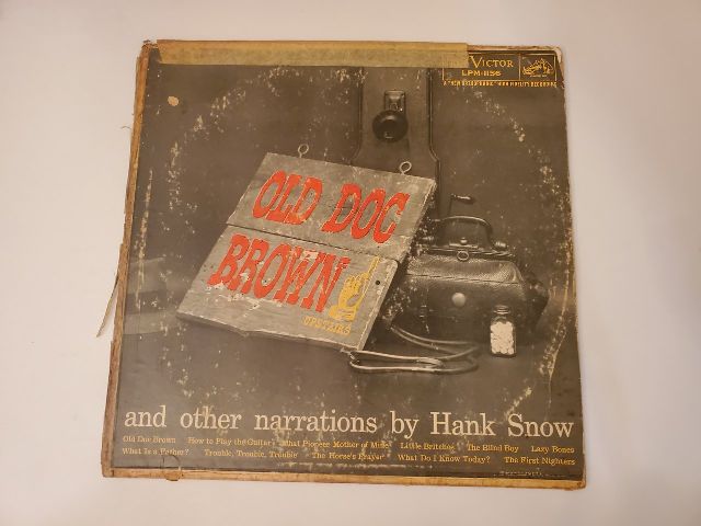 Hank Snow Old Doc Brown vinyl record