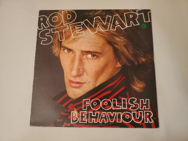 Rod Stewart Foolish Behaviour vinyl record