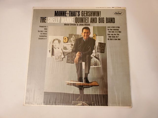 The Shelly Manne Quintet and Big Band Manne-That's Gershwin! vinyl record