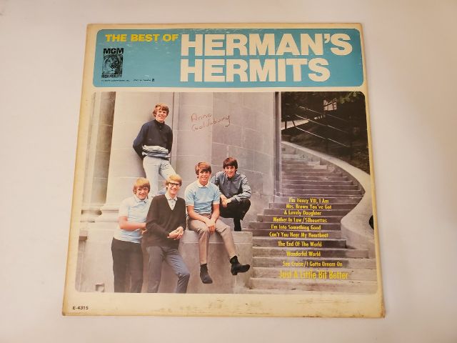 Herman's Hermits The Best of Herman's Hermits vinyl record
