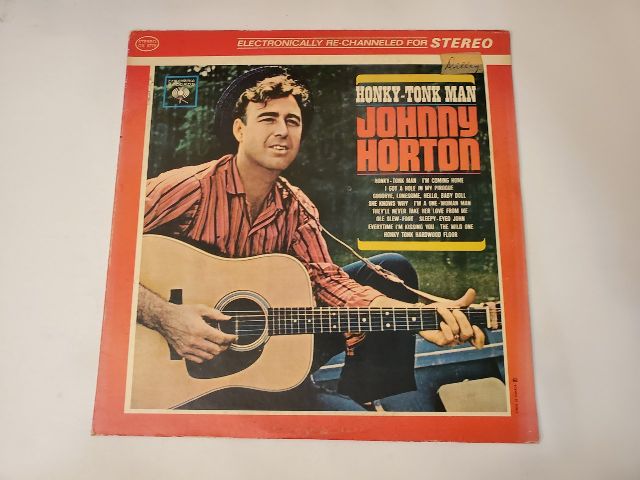 Johnny Horton Honky-Tonk Man vinyl record