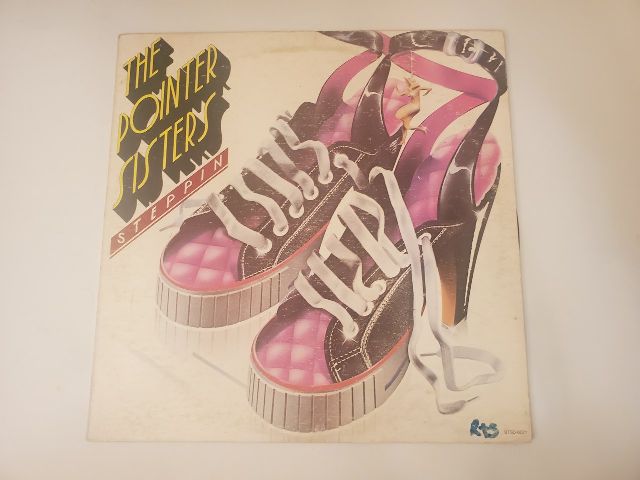 The Pointer Sisters Steppin' vinyl record