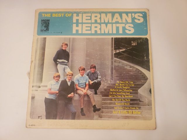 Herman's Hermits The Best of Herman's Hermits vinyl record