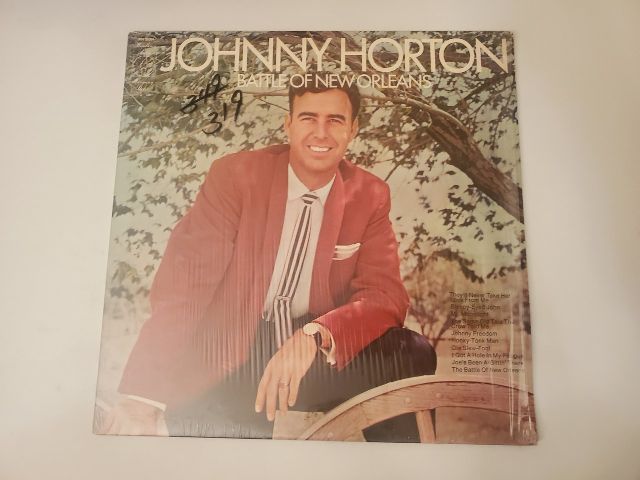 Johnny Horton Battle of New Orleans vinyl record