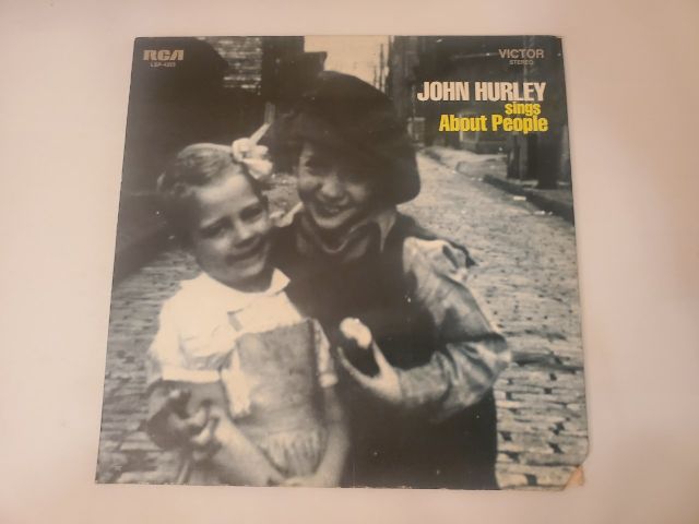 John Hurley Sings About People vinyl record