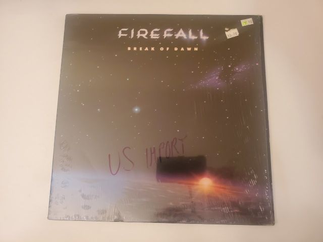 Firefall Break of Dawn vinyl record