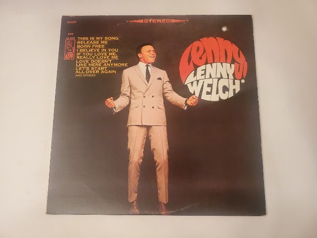 Lenny Welch Lenny! vinyl record