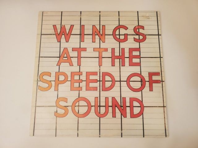 Wings At the Speed of Sound vinyl record