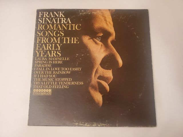 Frank Sinatra Romantic Songs from the Early Years vinyl record