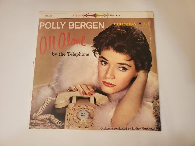 Polly Bergen All Alone by the Telephone vinyl record