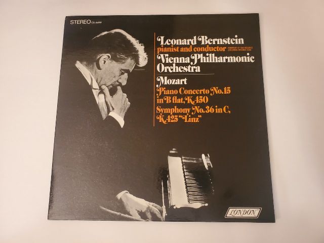 Vienna Philharmonic Orchestra Mozart: Piano Concerto No. 15 in B flat, K. 450 / Symphony No. 36 in C, K. 425 vinyl record