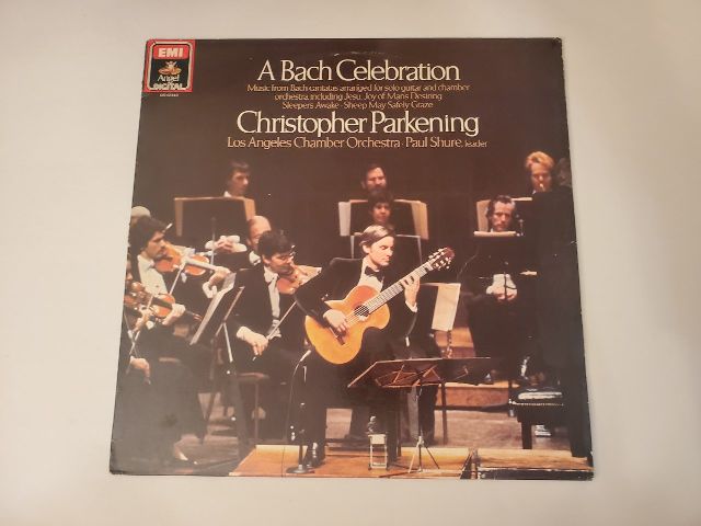 Christopher Parkening A Bach Celebration vinyl record