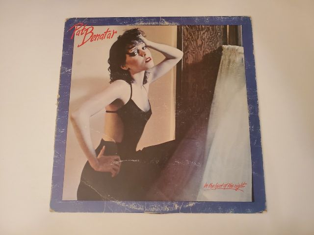 Pat Benatar In the Heat of the Night vinyl record