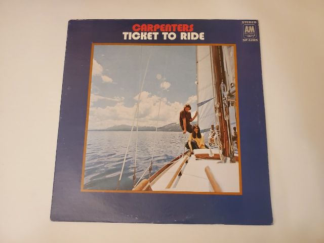 Carpenters Ticket to Ride vinyl record