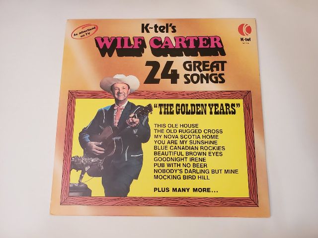 Wilf Carter The Golden Years vinyl record