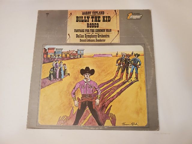 Aaron Copland Billy the Kid / Rodeo vinyl record