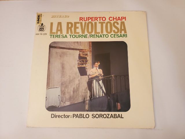 Ruperto Chapi La Revoltosa vinyl record