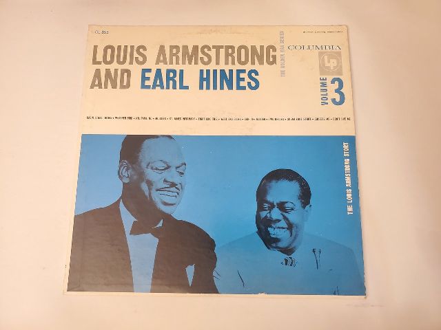 Louis Armstrong and Earl Hines The Louis Armstrong Story, Volume 3 vinyl record
