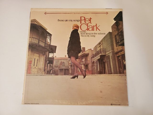 Petula Clark These Are My Songs vinyl record