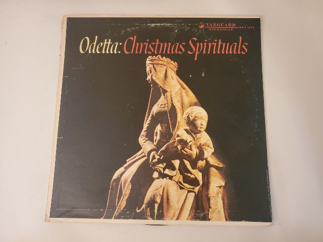 Odetta Christmas Spirituals vinyl record