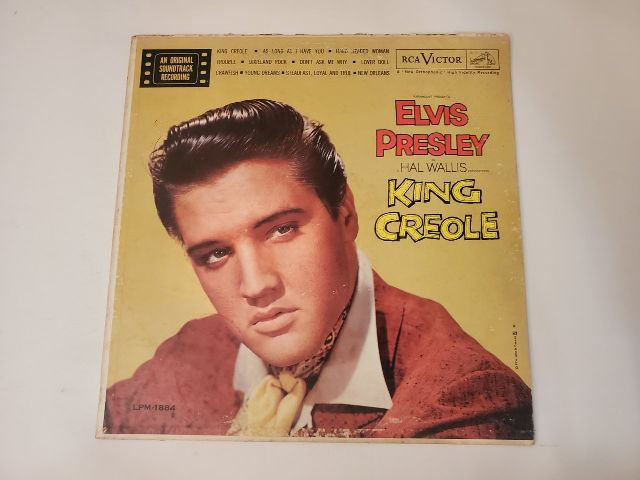 Elvis Presley King Creole vinyl record