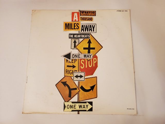 The Heartbeats A Thousand Miles Away vinyl record