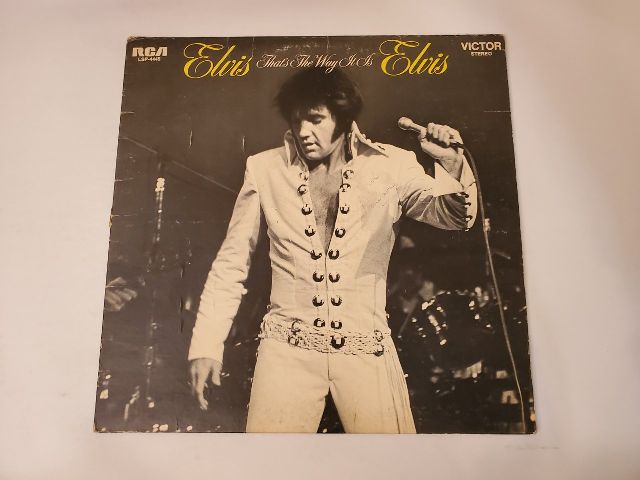 Elvis That's the Way It Is vinyl record