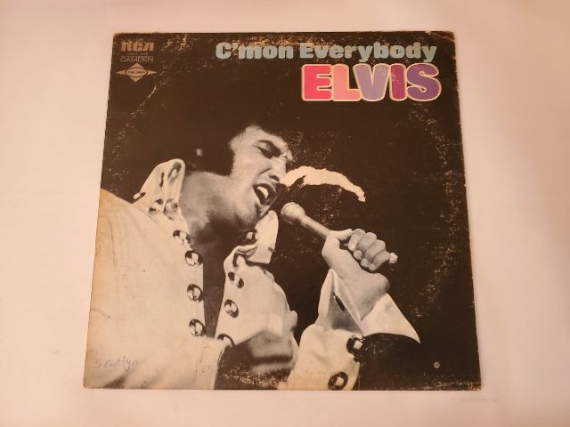 Elvis Presley C'mon Everybody vinyl record