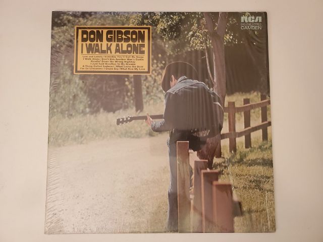 Don Gibson I Walk Alone vinyl record