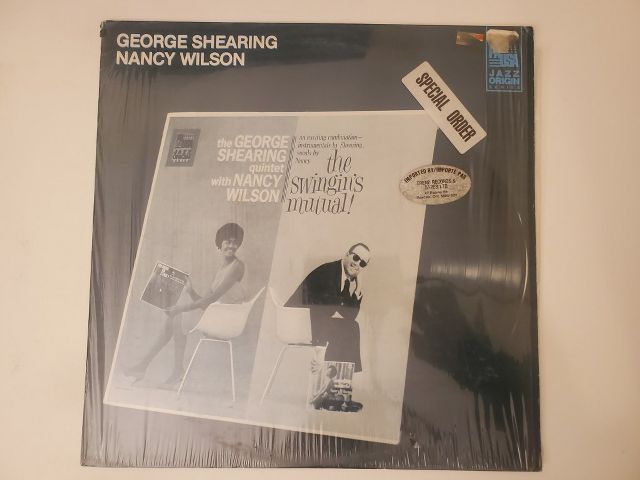 George Shearing and Nancy Wilson The Swingin's Mutual! vinyl record