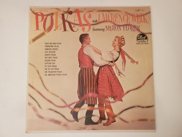 Lawrence Welk featuring Myron Floren Polkas vinyl record