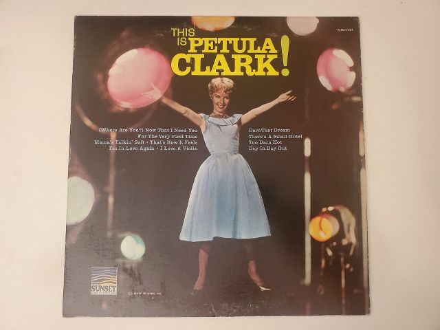 Petula Clark This is Petula Clark! vinyl record