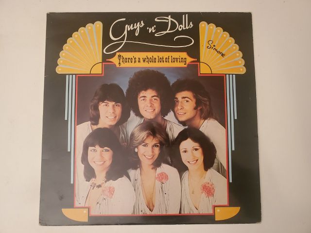 Guys 'n' Dolls There's a Whole Lot of Loving vinyl record