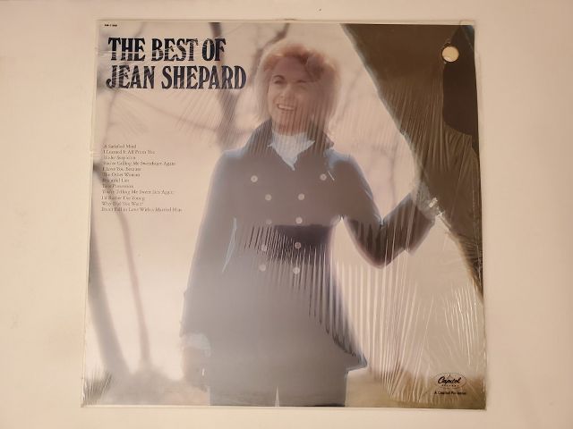 Jean Shepard The Best of Jean Shepard vinyl record