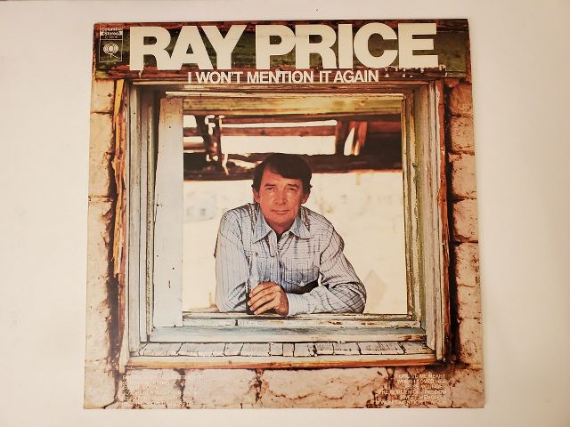 Ray Price I Won't Mention It Again vinyl record