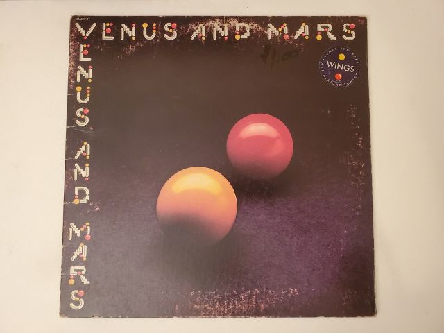 Wings Venus and Mars vinyl record