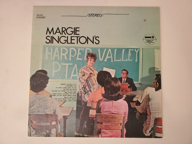 Margie Singleton Harper Valley P.T.A. vinyl record