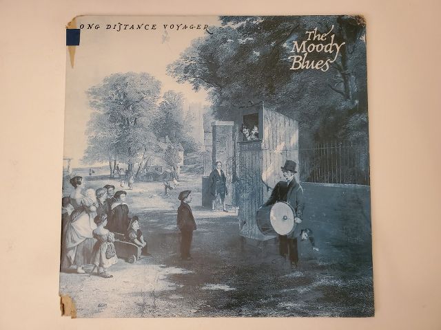 The Moody Blues Long Distance Voyager vinyl record