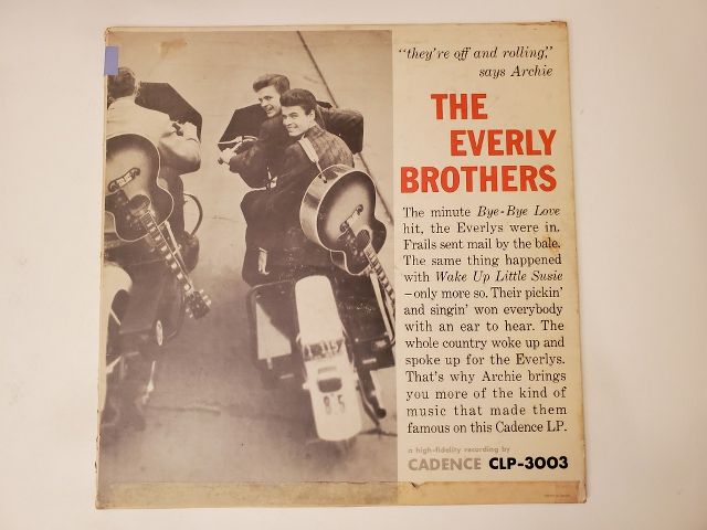 The Everly Brothers They're Off and Rolling vinyl record