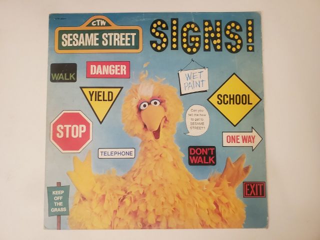 Sesame Street Signs! vinyl record