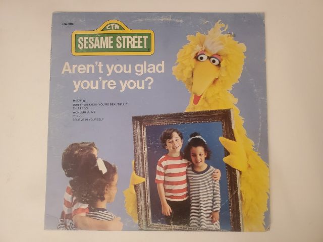 Sesame Street Aren't You Glad You're You? vinyl record