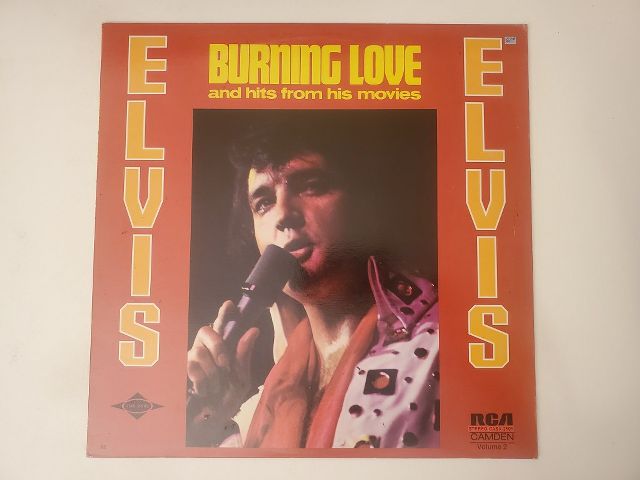 Elvis Presley Burning Love and Hits from His Movies vinyl record