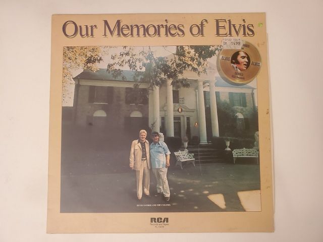 Elvis Presley Our Memories of Elvis vinyl record