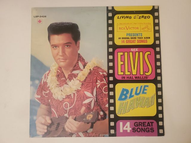 Elvis Presley Blue Hawaii vinyl record