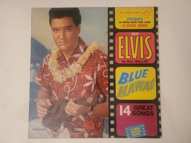 Elvis Presley Blue Hawaii vinyl record