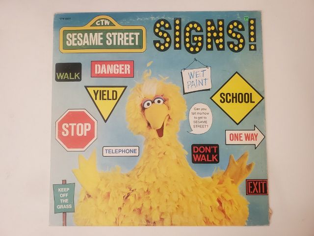 Sesame Street Signs! vinyl record