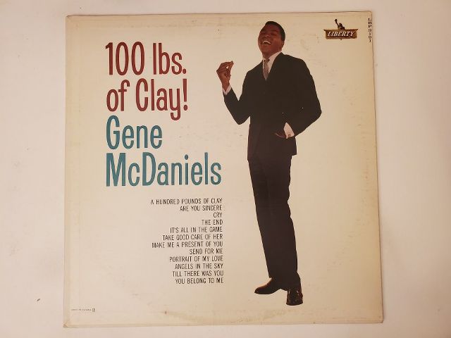 Gene McDaniels 100 lbs. of Clay! vinyl record