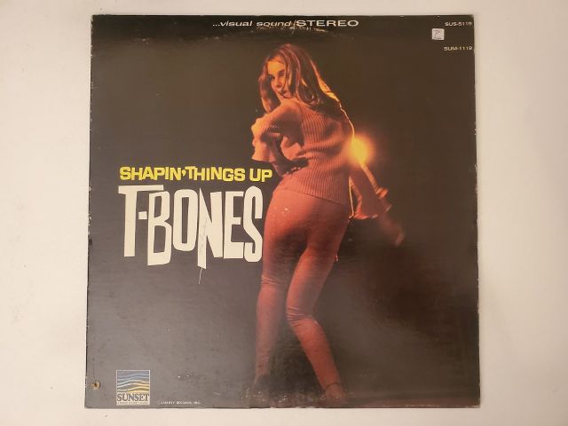 The T-Bones Shapin' Things Up vinyl record