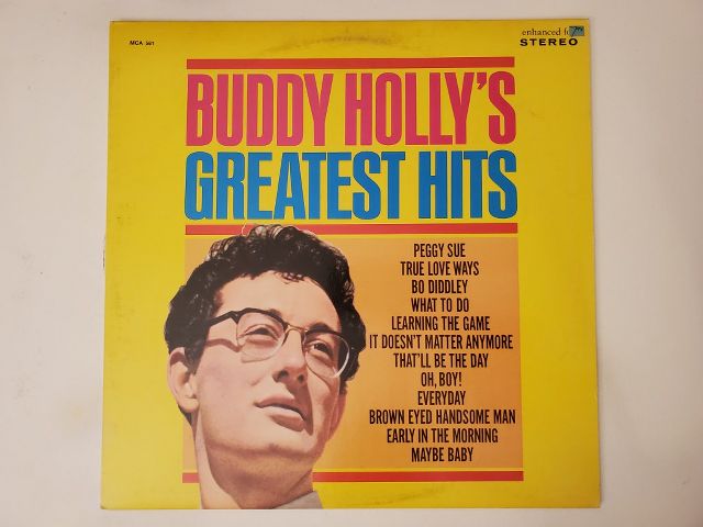 Buddy Holly Buddy Holly's Greatest Hits vinyl record